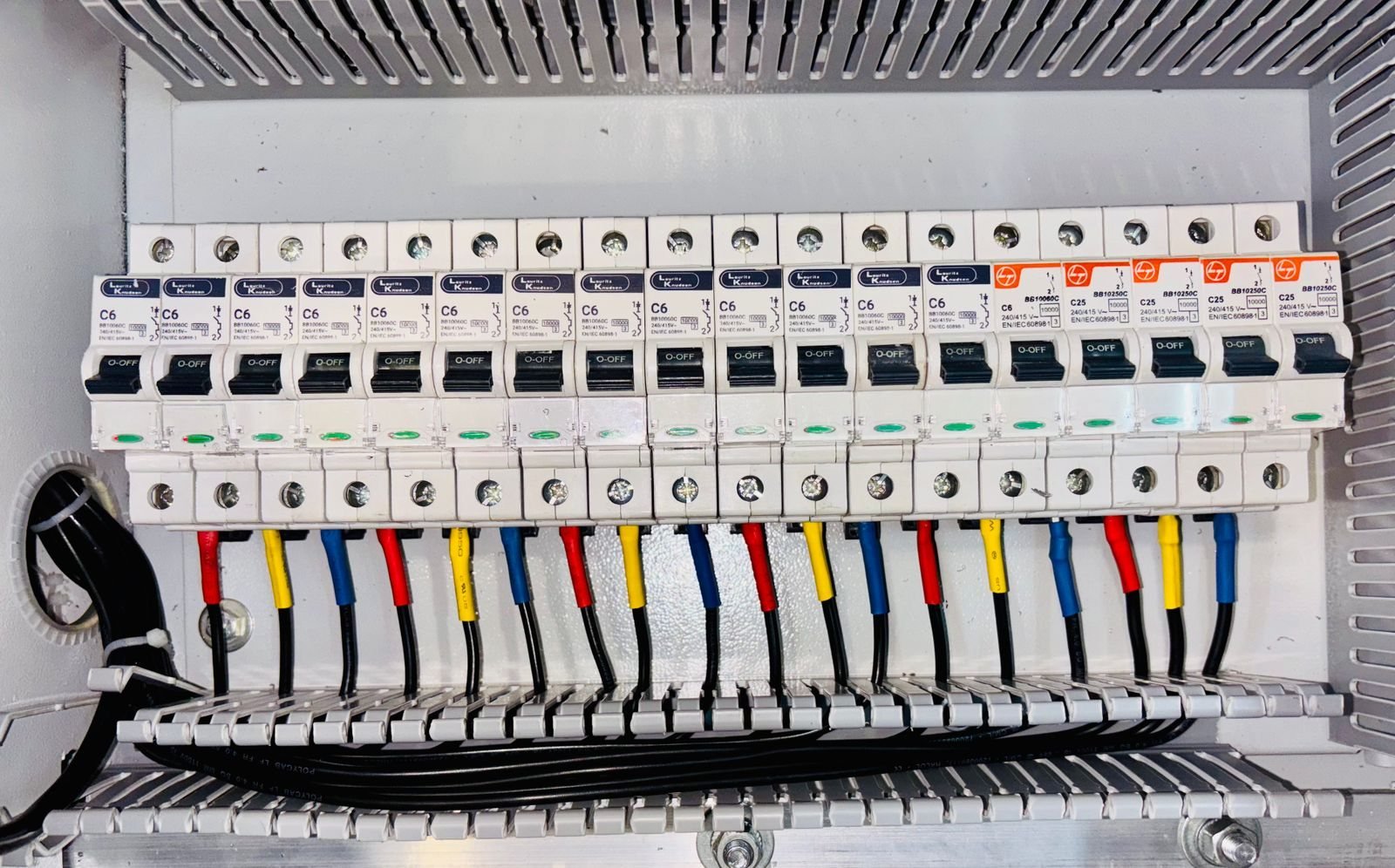 Mechanical and electrical works