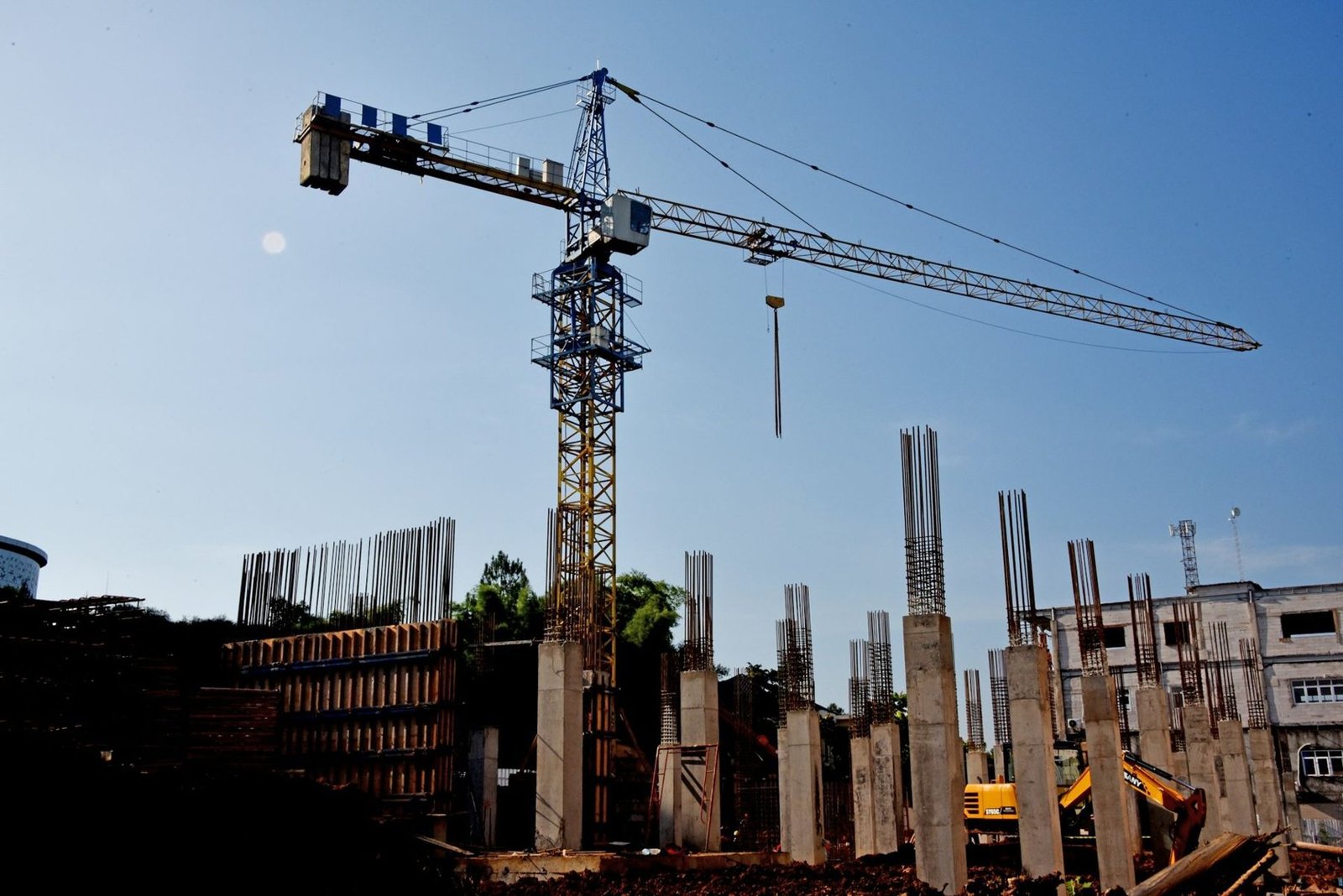 Concrete and steel structures